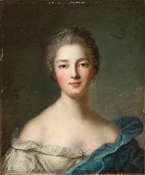 Porträt einer Dame, ca. 1750